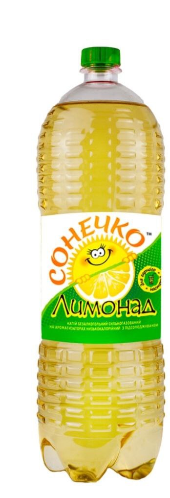 Напій сильногаз. Сонечко Лимонад 2 л ПЕТ